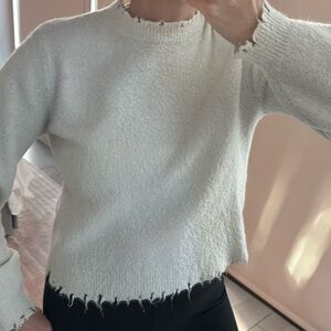 Zara MED Women's Cream Sweater